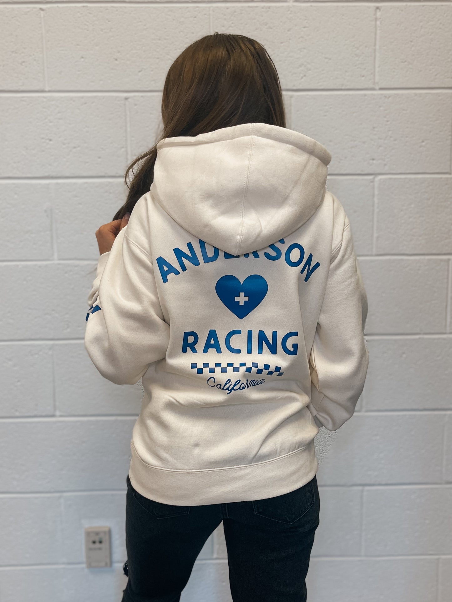 Custom Your Name + Racing Hoodie