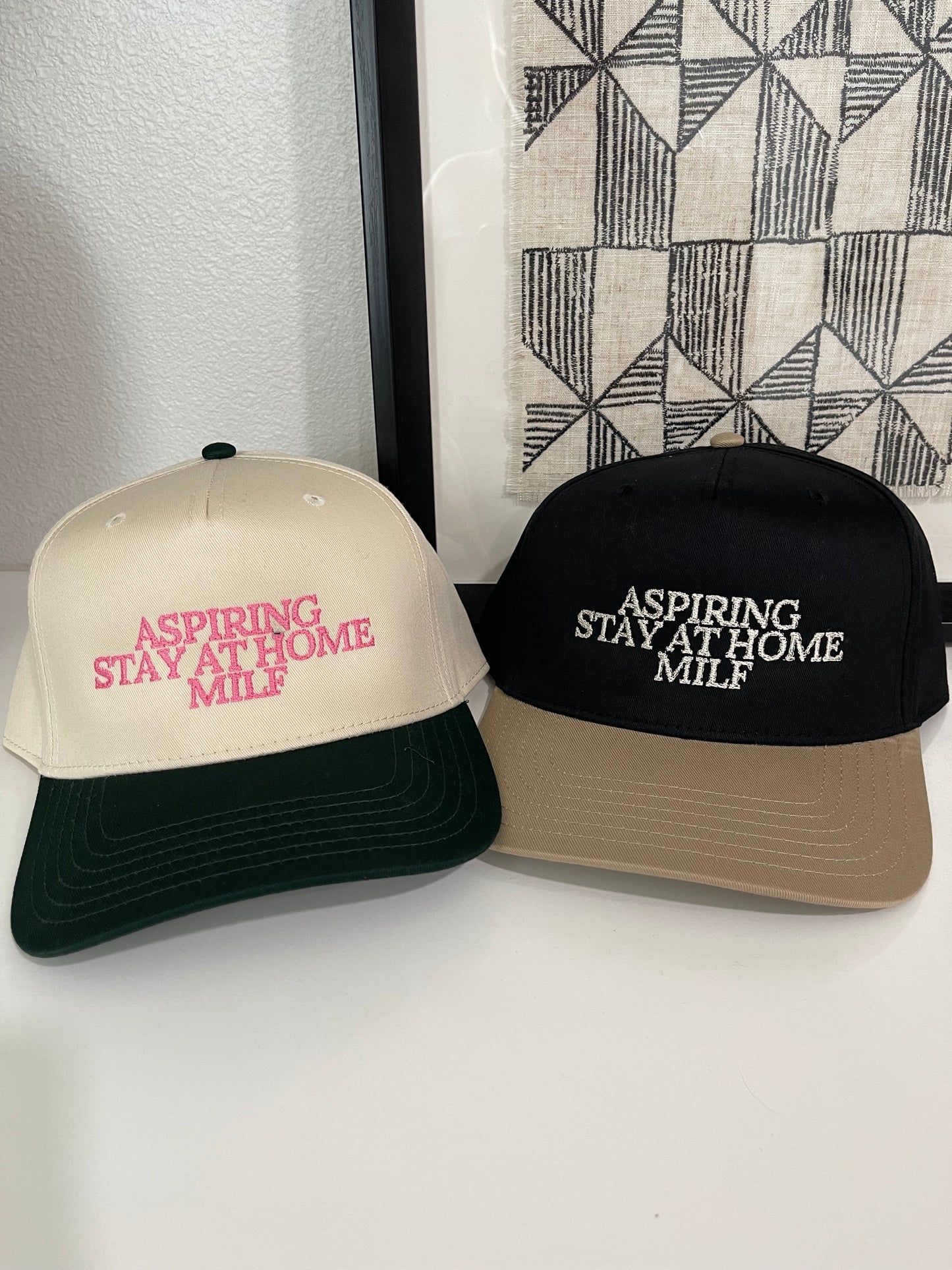 Aspiring stay at home MILF trucker hat