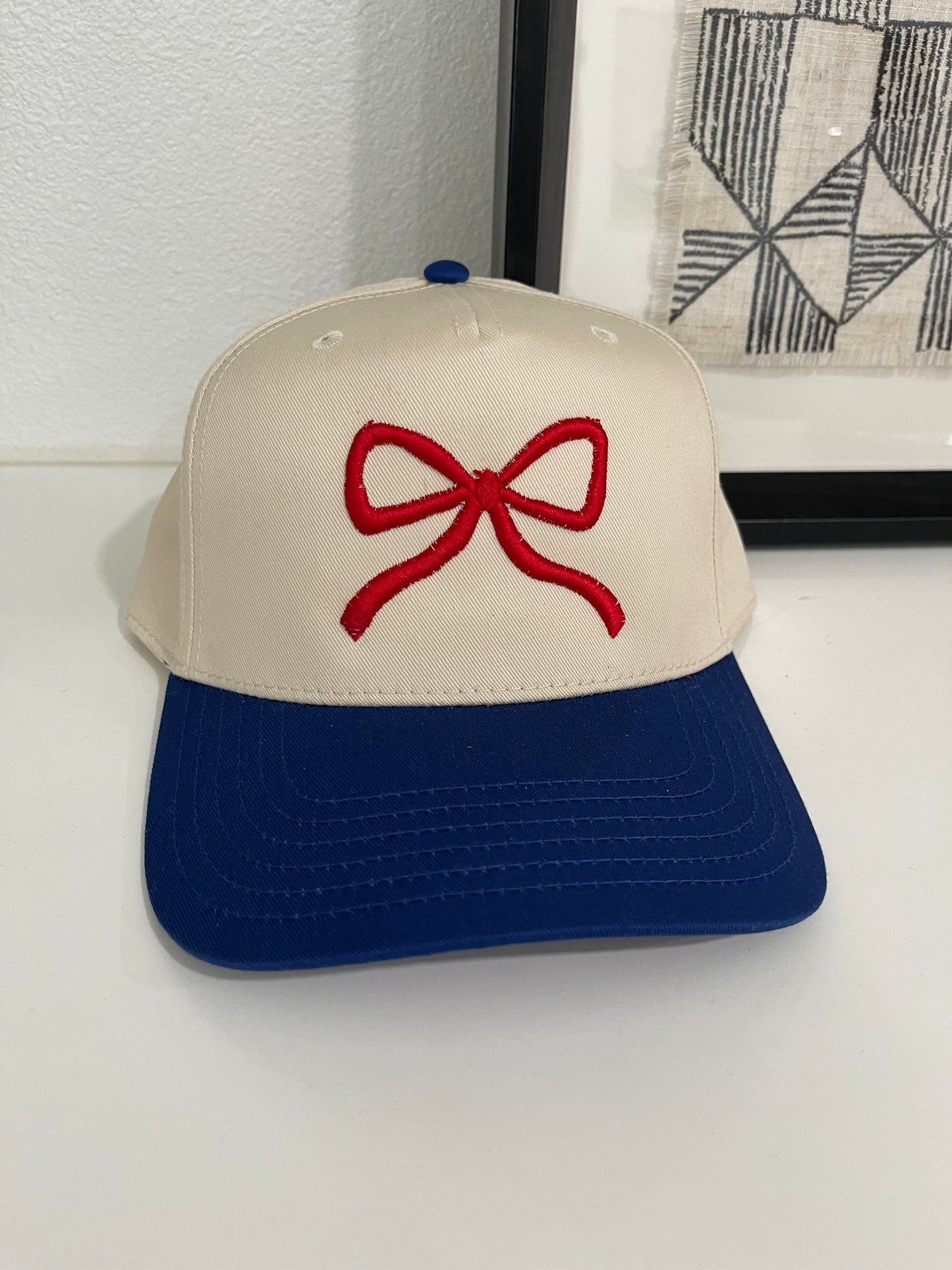 Patriotic Bow trucker hat