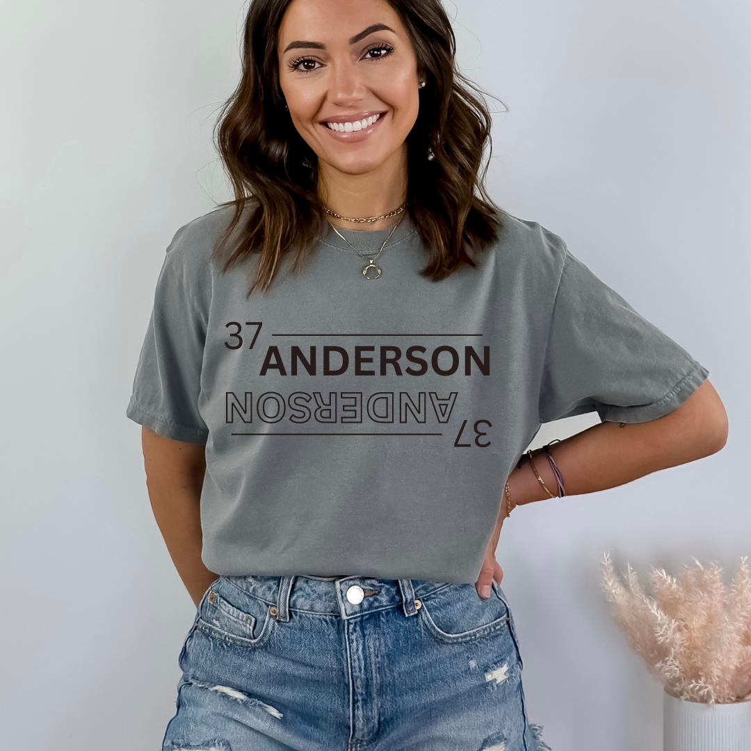 Custom Back On Top Tee