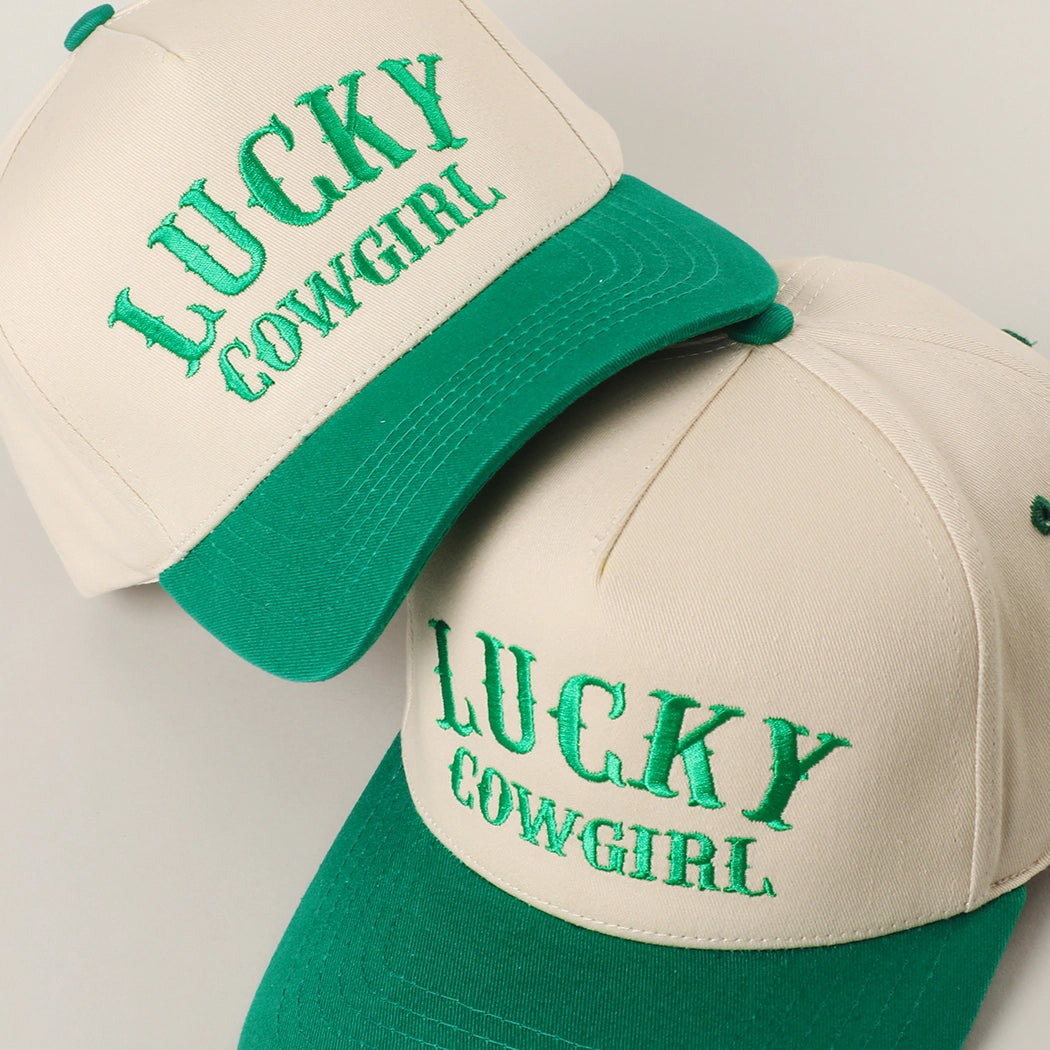 Lucky Cowgirl Trucker Hat