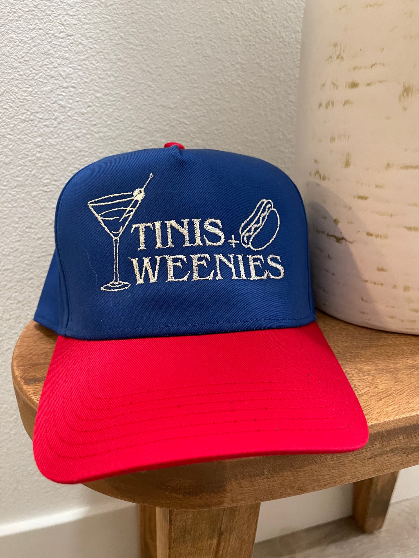 Martinis and Weenies Trucker hat