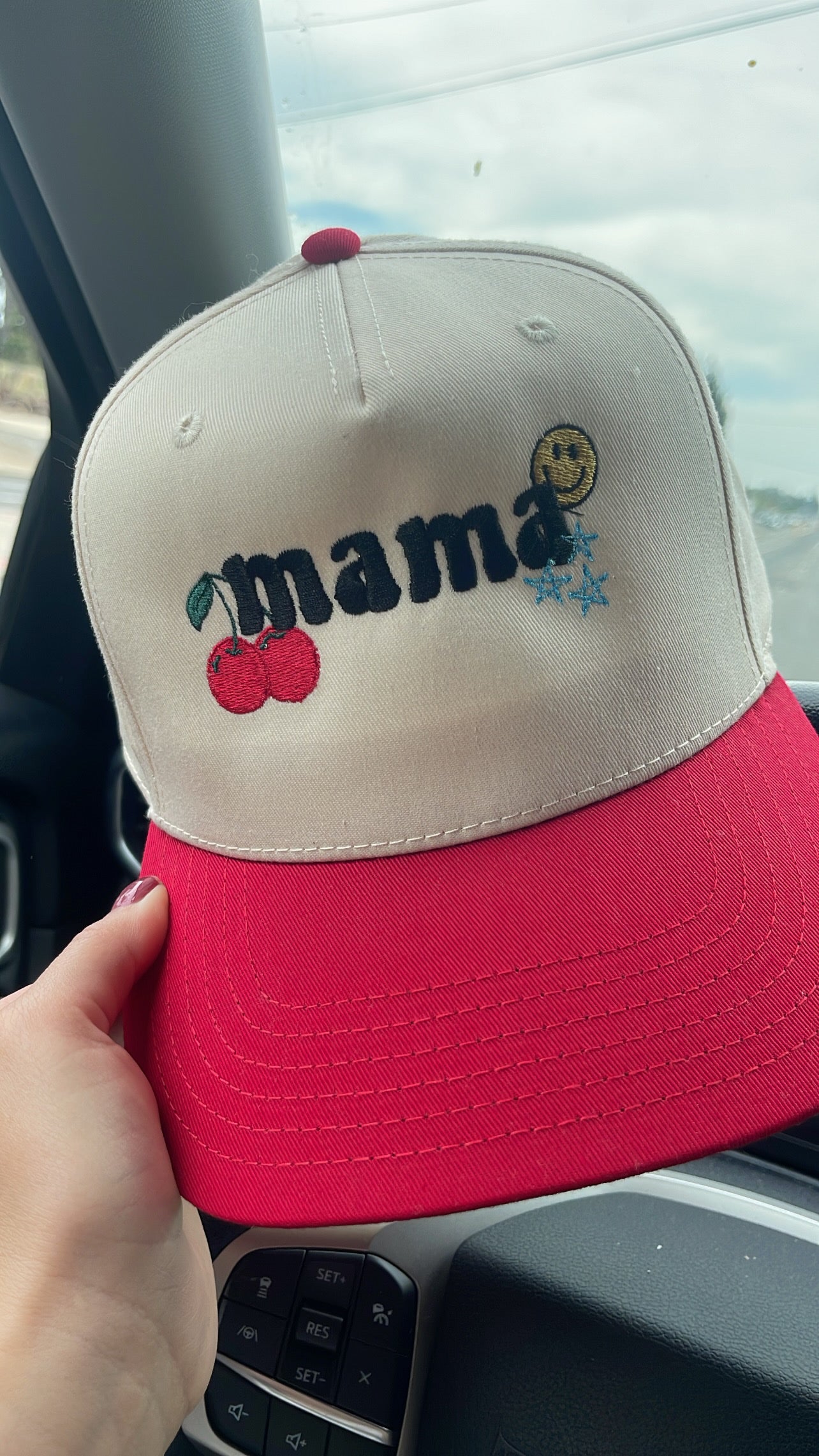 Mama Cherry trucker hat