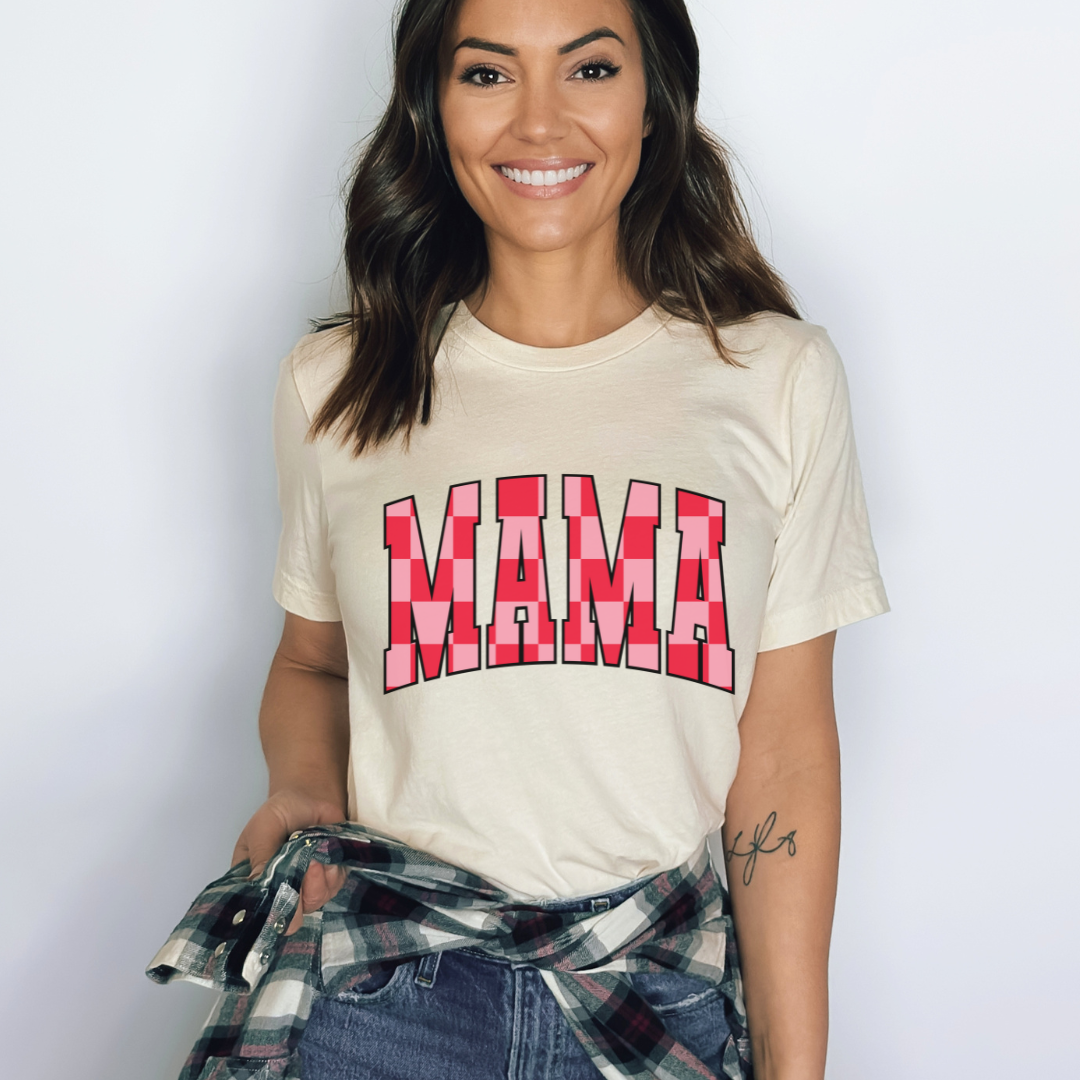 MAMA Pink Checkered