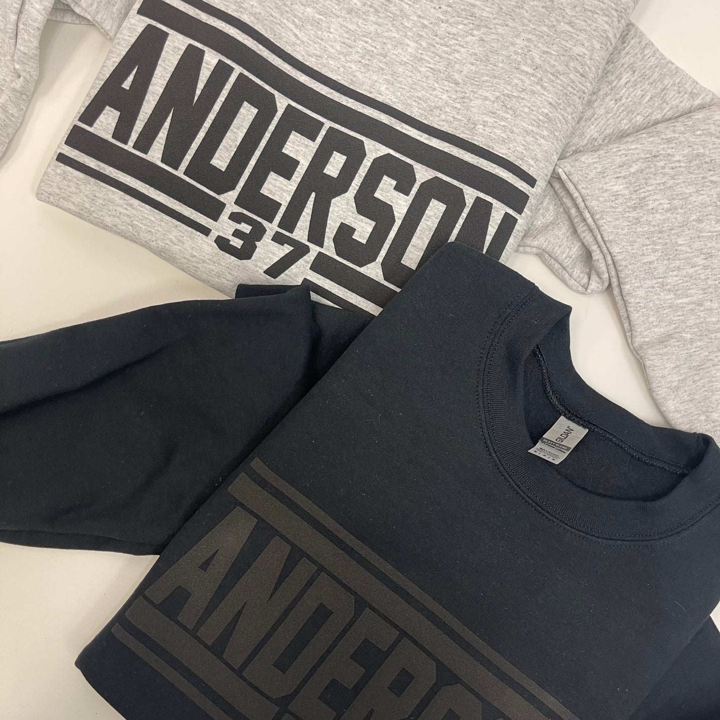 Custom Name & Number Puff Crew
