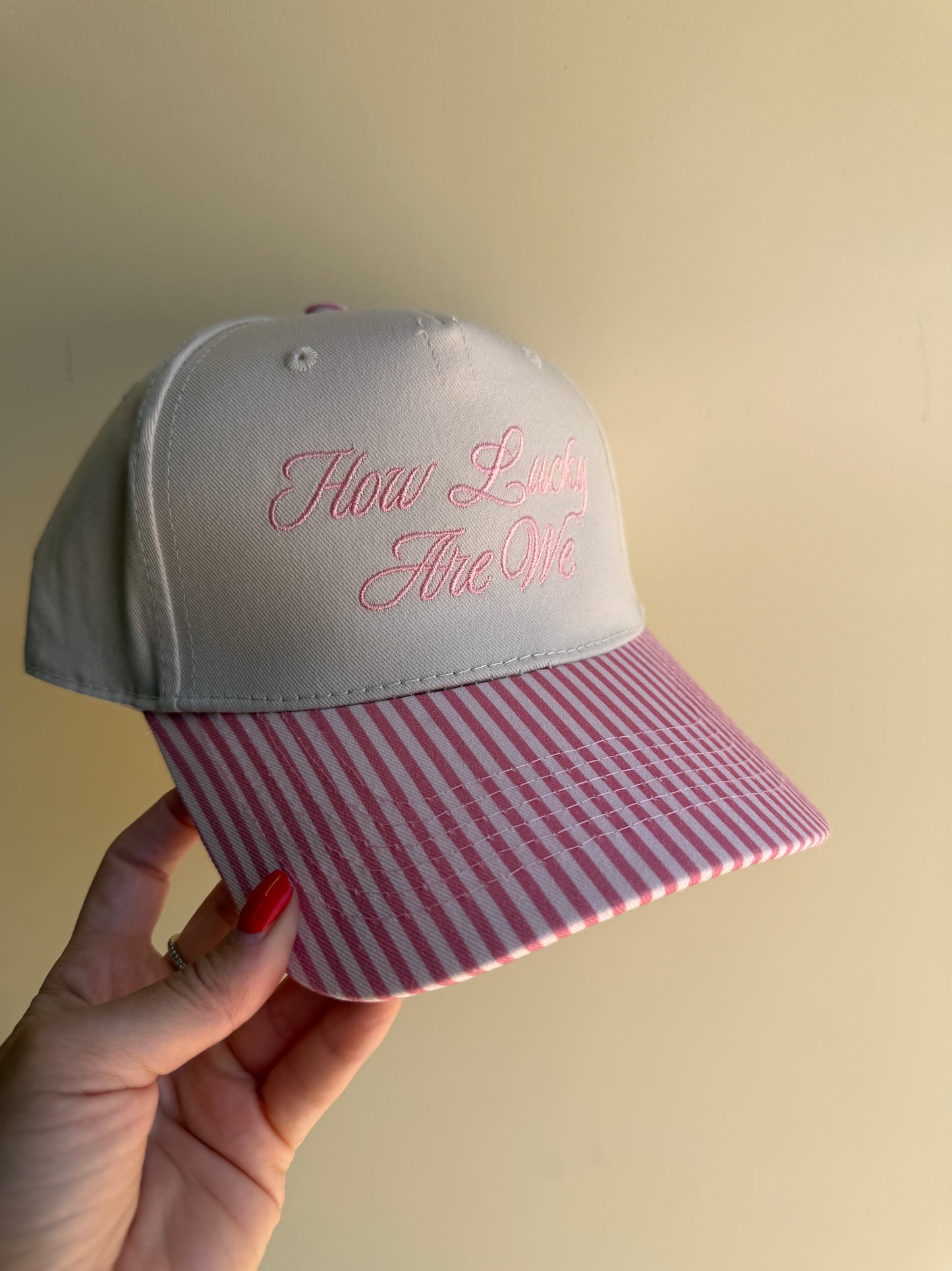 How Lucky Are We Trucker Hat
