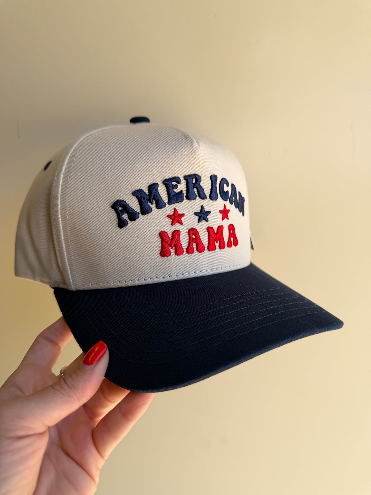 American Mama Trucker Hat