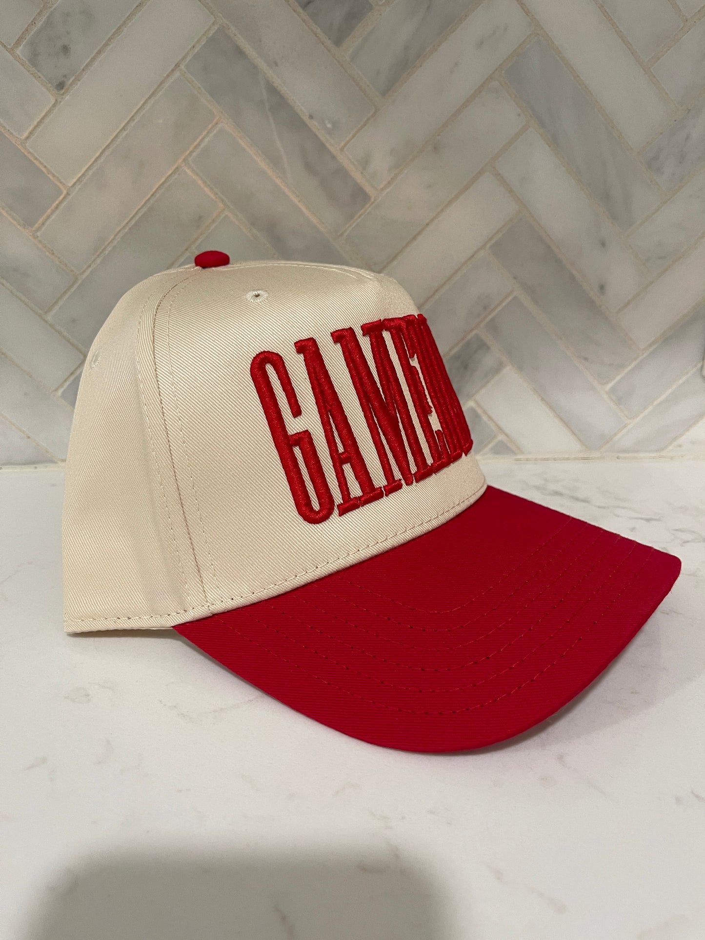 Custom Gameday puff Trucker Hat