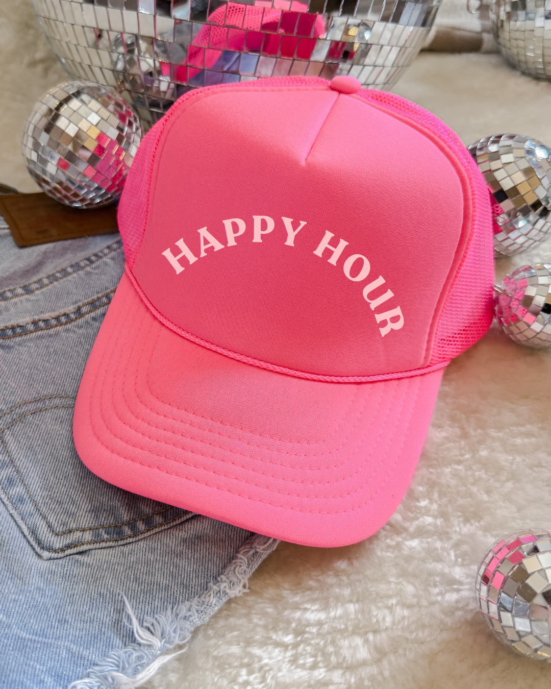 Happy Hour Trucker Hat