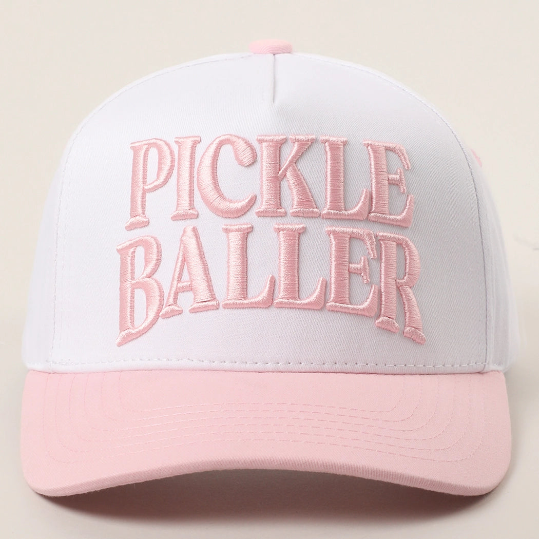pickle baller trucker hat