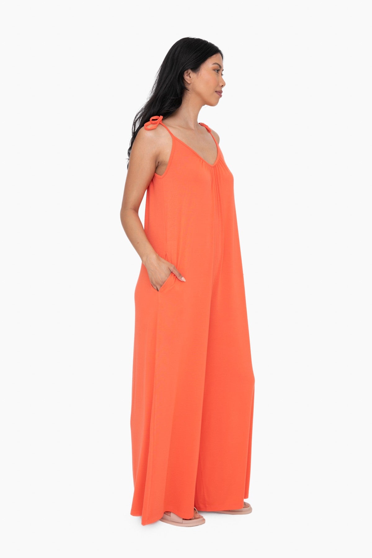 CORAL JUMPSUIT