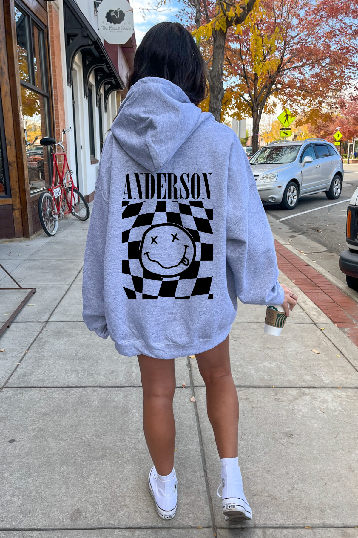 Custom Checkered Band Hoodie