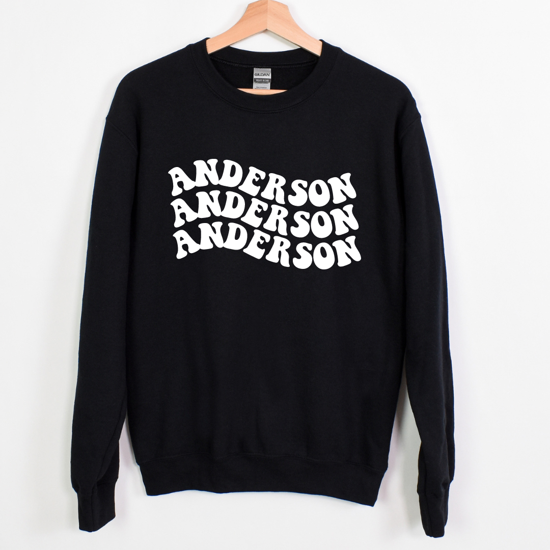 Custom Wavy Crew