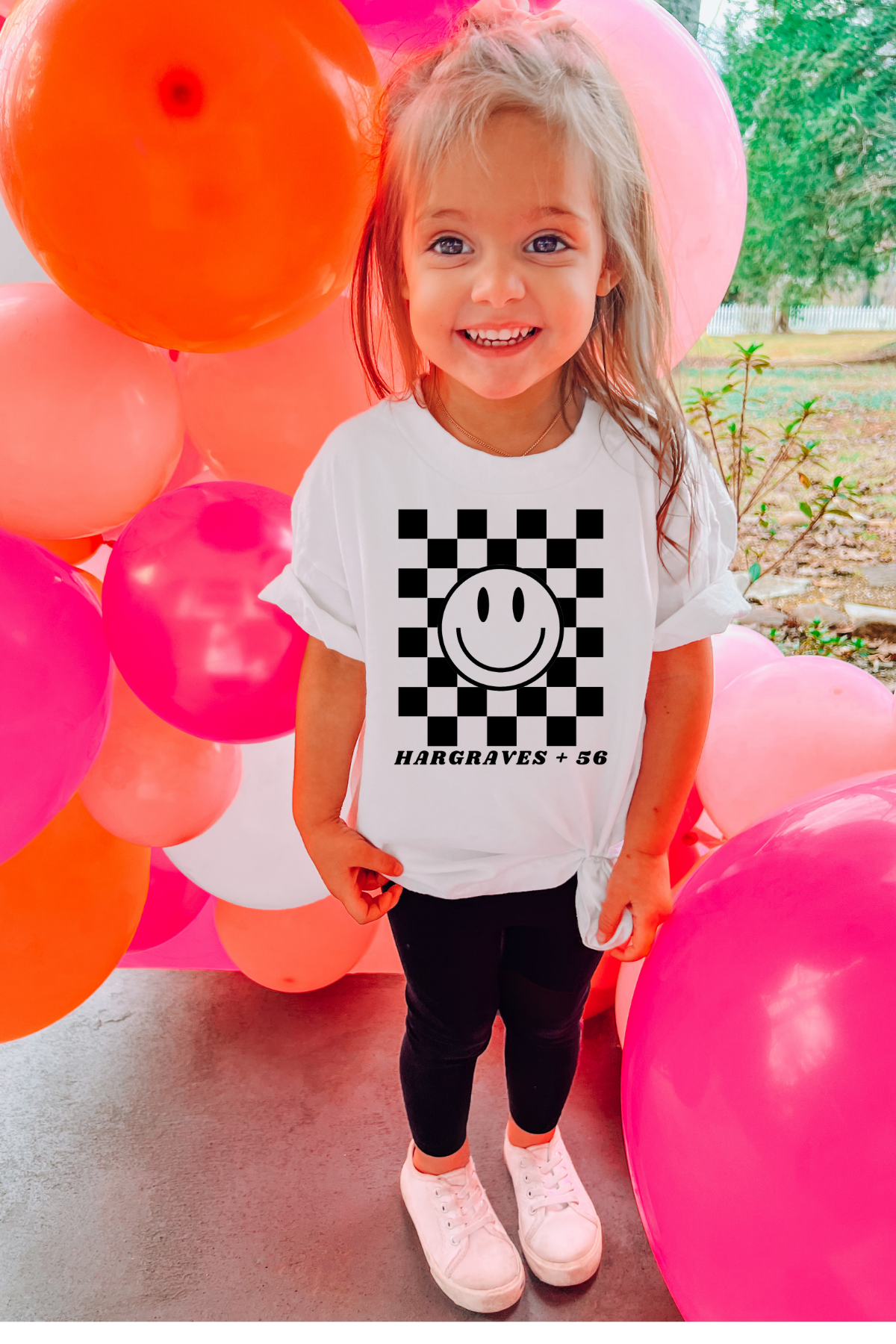 Kids Custom Smiley Tee