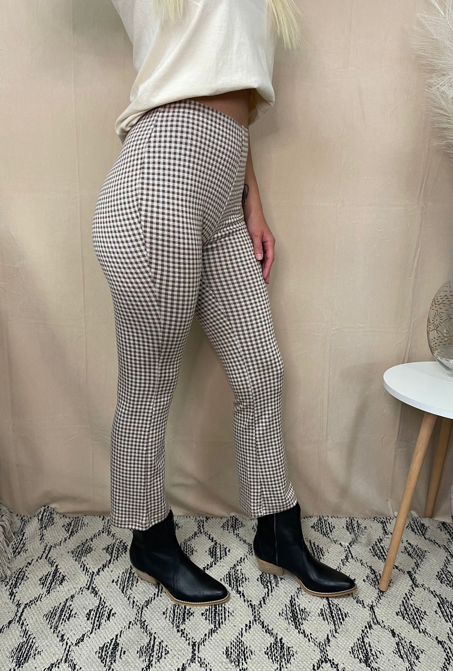 Gingham Pants