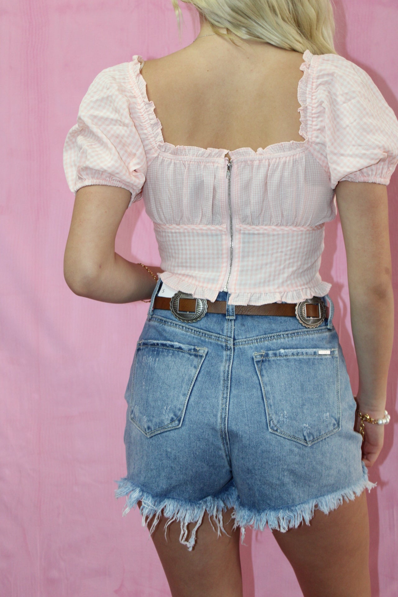 Gingham Top