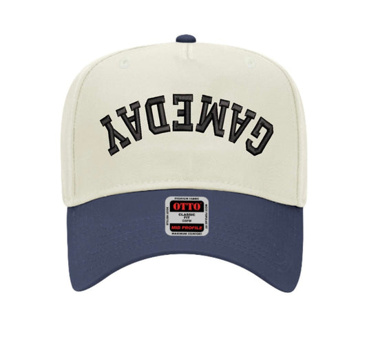 Custom Upside Down Gameday puff Trucker Hat