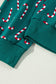 Christmas Candy Cane Top and Pants Loungewear Set