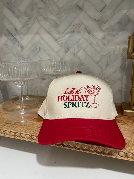 Full Of Holiday Spritz Trucker Hat