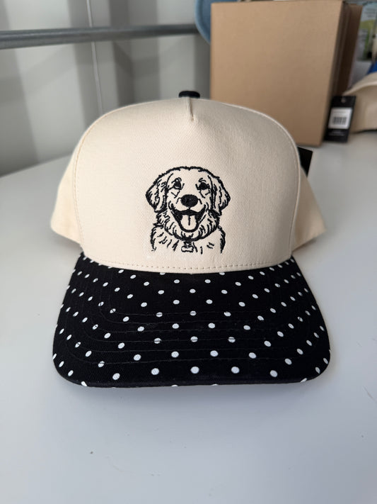 Custom dog portrait Trucker Hat