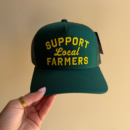 Support Local Farmers Trucker Hat