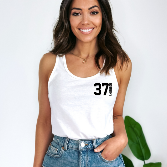 Custom Cross My Heart Tank Top