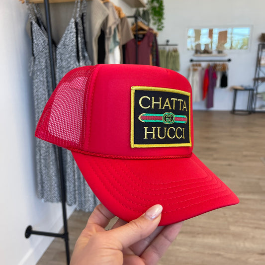 Chatta Hucci Patch Trucker Hat