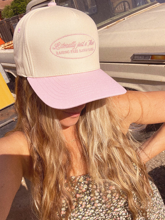 Literally Just A Mom Trucker Hat