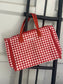 Custom Gingham Tote