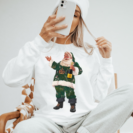 Boujee Santa Sweater