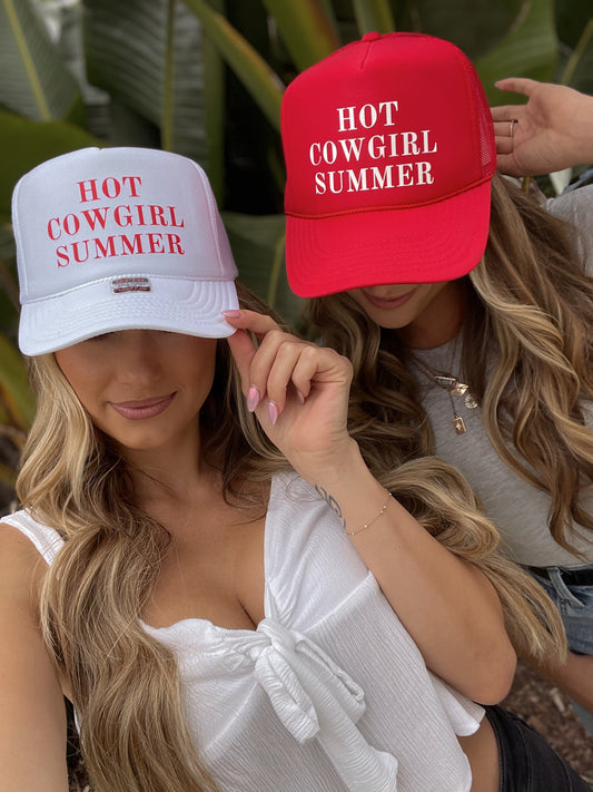 Hot cowgirl summer Trucker Hat