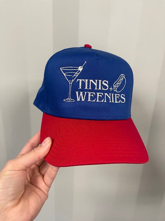 Martinis and Weenies Trucker hat
