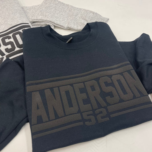 Custom Name & Number Puff Crew