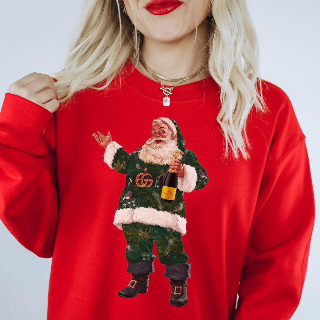 Boujee Santa Sweater