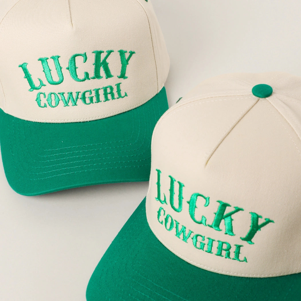 Lucky Cowgirl Trucker Hat