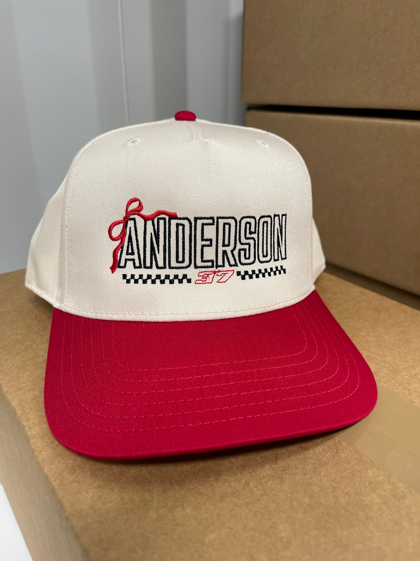 Custom Name & Number Hat