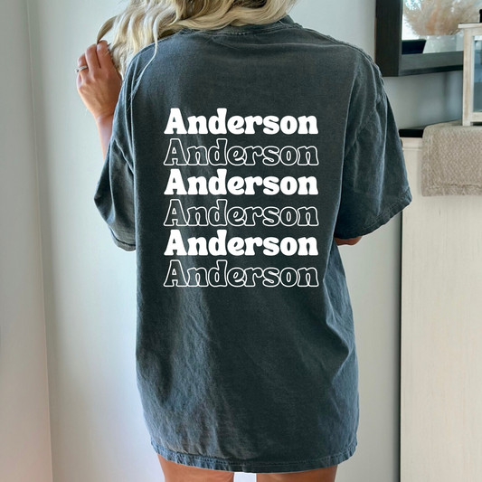 Custom I've Got Your Back Tee