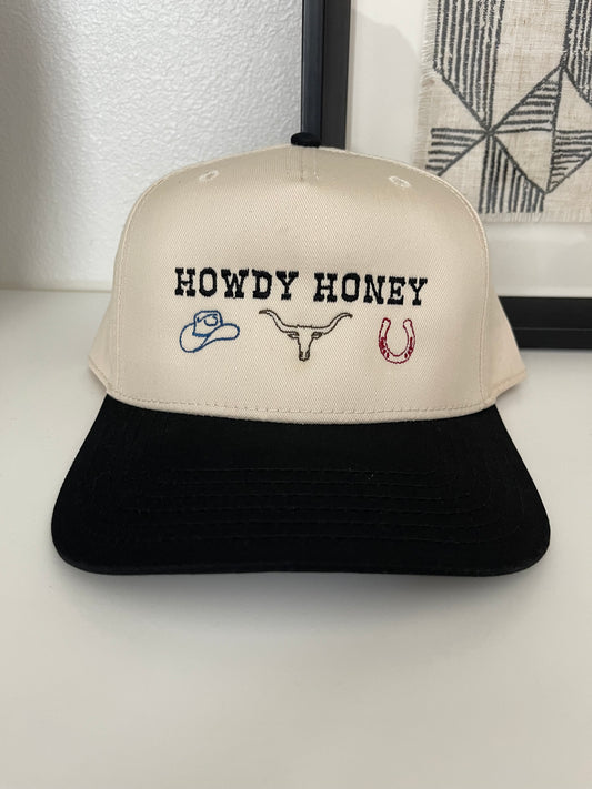 Howdy honey trucker hat