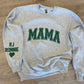 Mama Crewneck Sweater With Name Sleeve