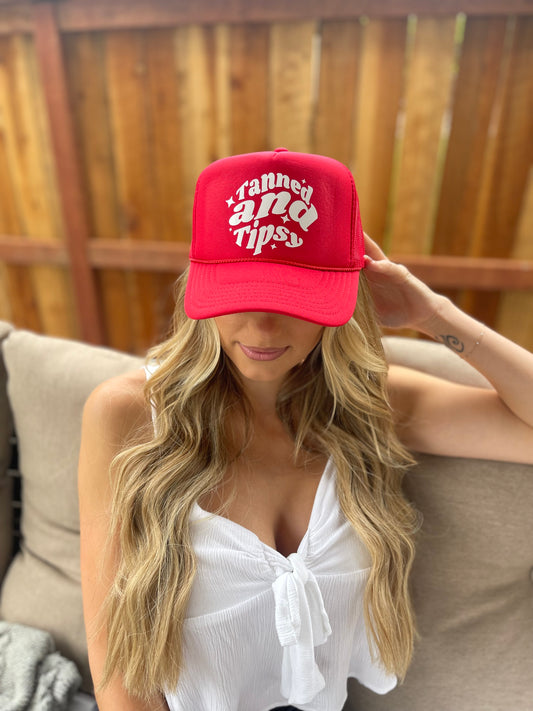 Tanned and tipsy Trucker Hat