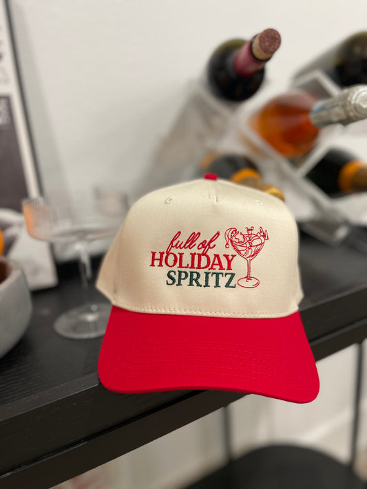 Full Of Holiday Spritz Trucker Hat
