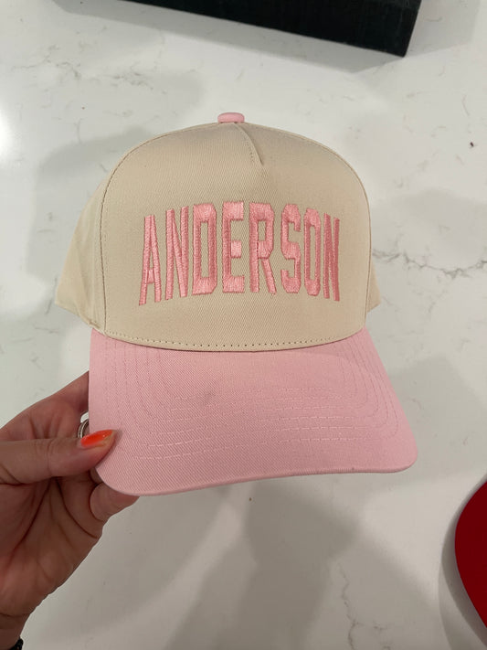 Custom Name Hat