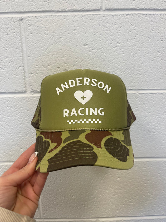 Custom Your Name + Racing Hat