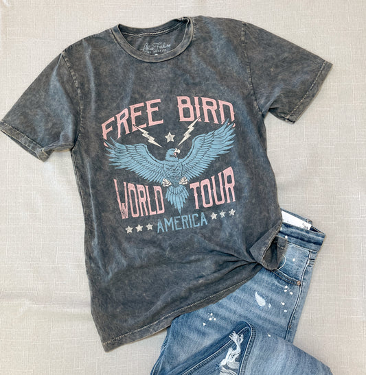 Free Bird World Tour graphic tee