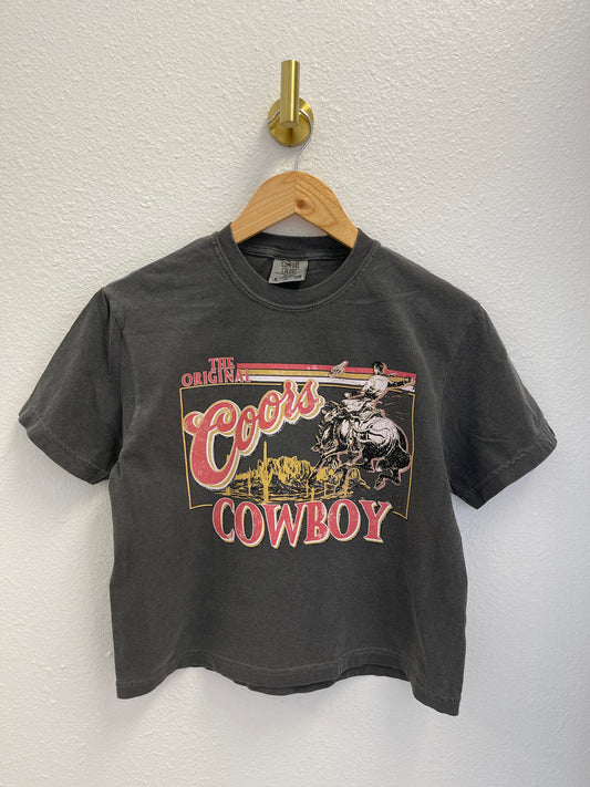 Coors Cowboy Crop Tee