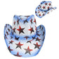 Star spangled cowboy hat