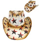 Star spangled cowboy hat