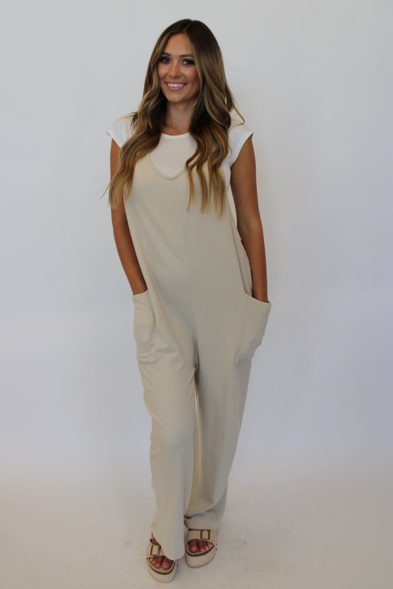 Mineral Wash Jumpsuit