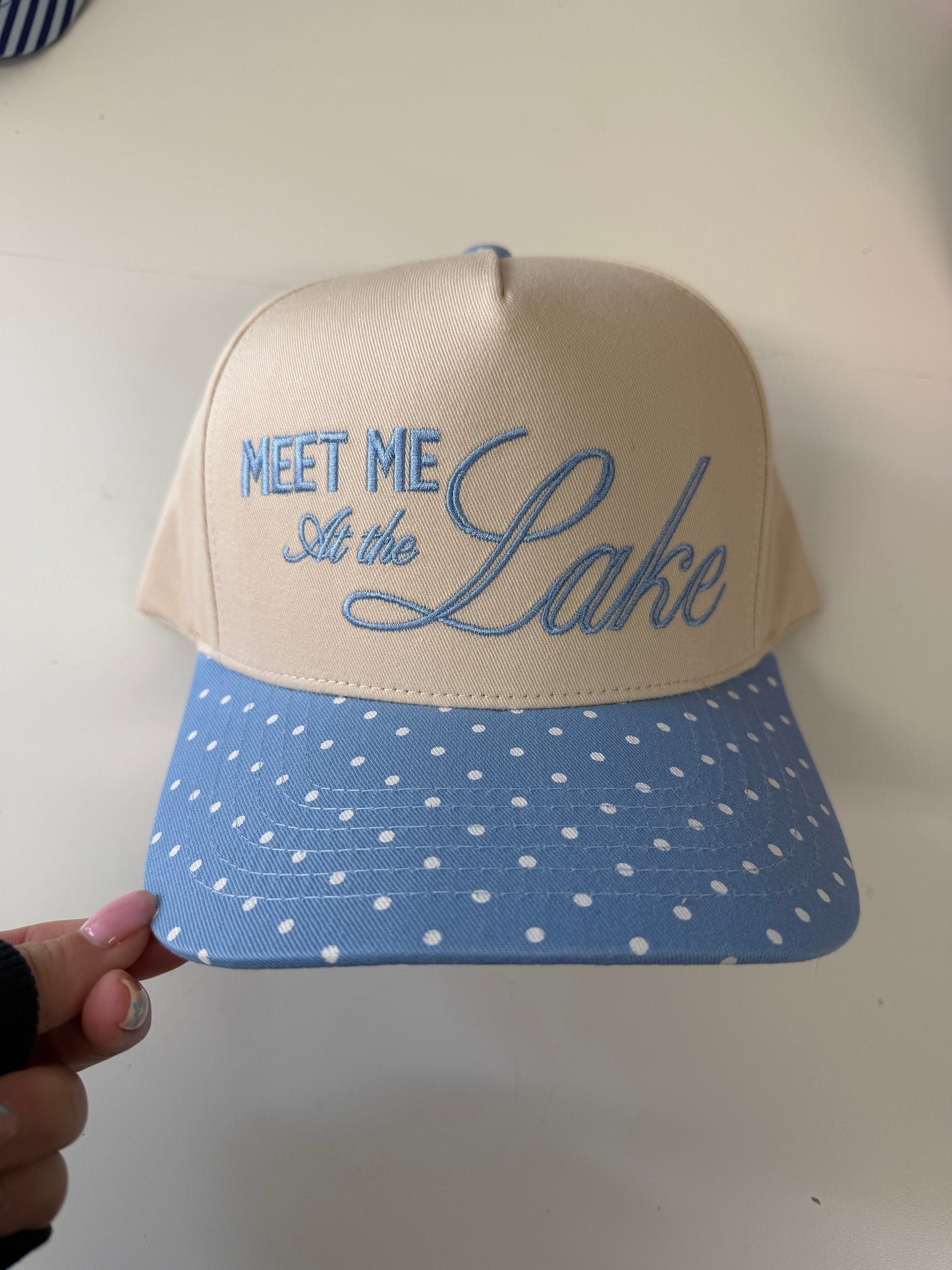 Meet Me At The Lake Trucker Hat