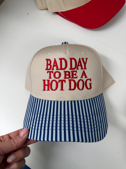 Bad Day To Be A Hotdog Trucker Hat